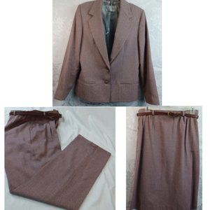 Vintage Pykettes Skirt/Pants Suit